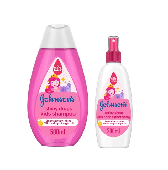 Johnson&Johnson Shampoo Shiny Drops +Spray200ml