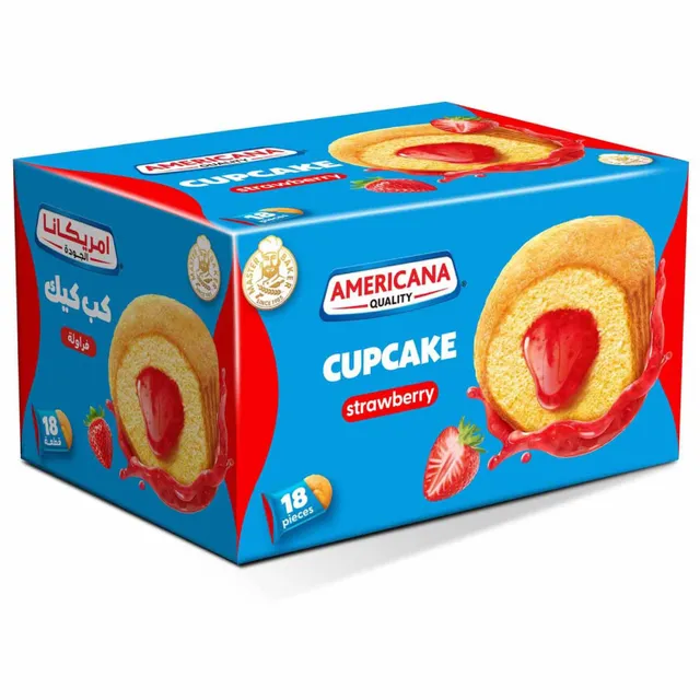Fresh Coop Vanilla Cupcake Filled With Strawberry Jam