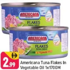Americana Tuna Flakes In Vegetable Oil