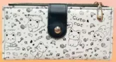 Leather Land Ladies Double Zip Wallet