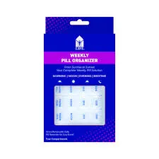 Life Weekly Pill Organiser W/ 7 Removable Dispensers