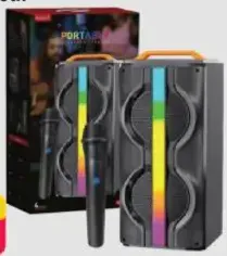 Kbroad karaoke speaker with mic Bluetooth
