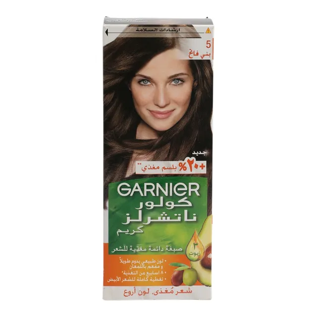 Garnier Natural Creame Hair Color - Light Brown