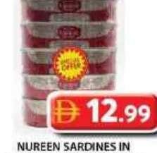 NuReen Sardines In Vegetable Oil