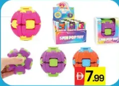 Spin Pop Toy