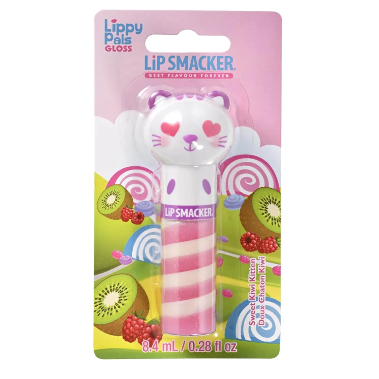Lip Smacker Lippy Pals ملمع شفاه حلوى الكيوي عبوة بليستر