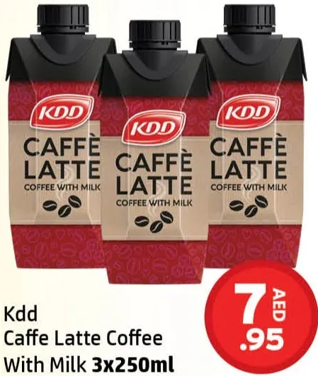 KDD Caffe Latte Coffee With Milk