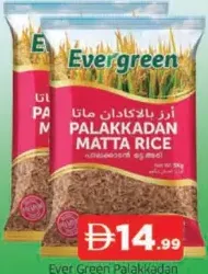 Evergreen Palakkadan Matta Rice