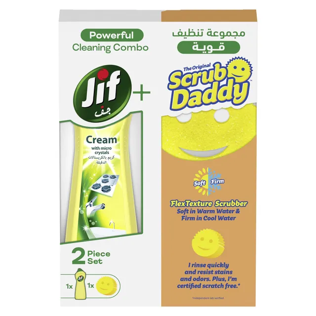 Jif Cream Lemon + Scrub Daddy