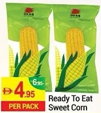 Ready To Eat Sweet Corn