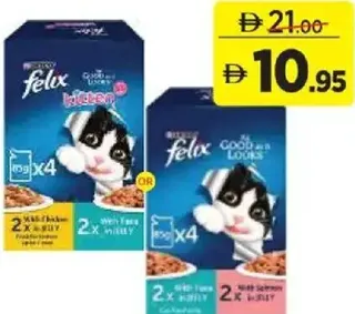 Felix Cat Food Packet