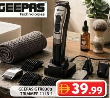 Geepas Trimmer GTR8300 11 in 1