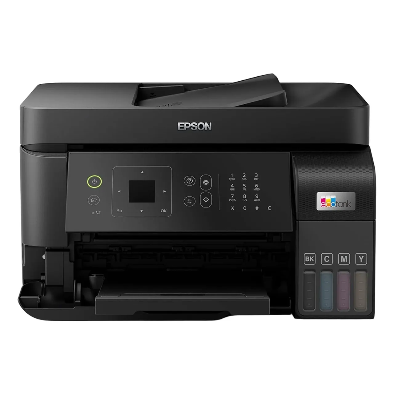 Epson طابعة خزان حبر مكتبية EcoTank L5590 واي فاي سوداء