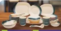 Royalford Melamine Dinnr Set