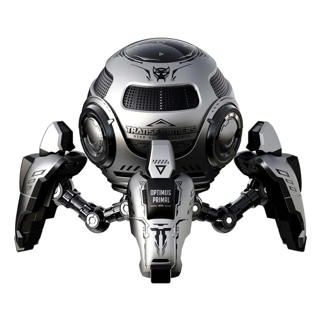 Carrefour Transformers Bluetooth Speaker Stand TFY17, Adjustable Height, Grey