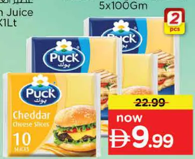 Puck Slice Cheese Regular/Cheddar