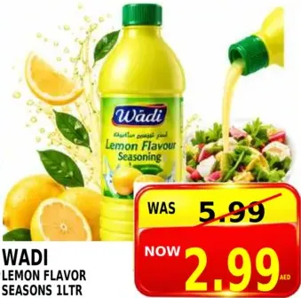 Wadi SEASONS بنكهة الليمون