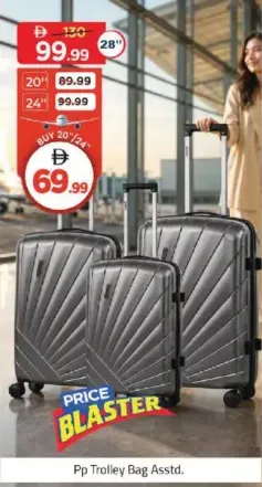 Pp Trolley Bag Assorted