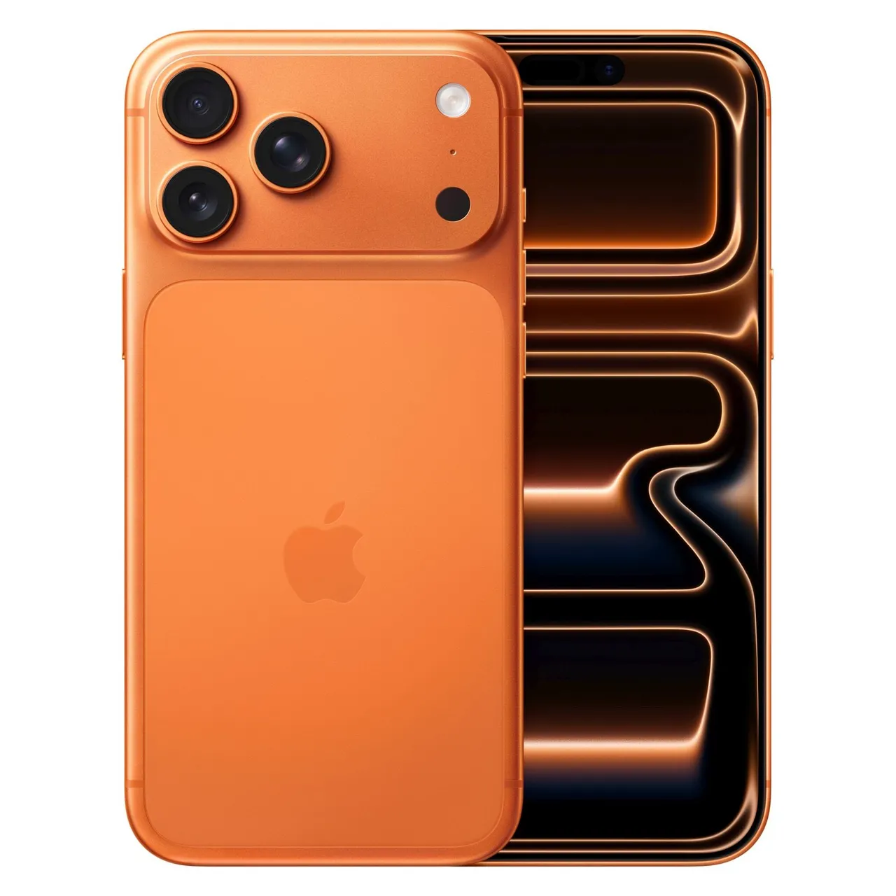 Apple iPhone 17 Pro Max، تخزين 512 GB، برتقالي كوني، يدعم 5G
