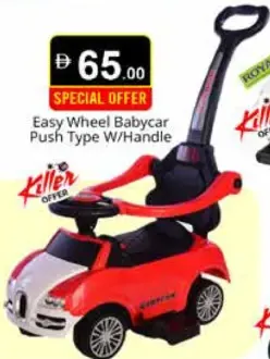 Easy Wheel Babycar Push Type With Handle