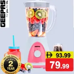 Geepas 2In1 Blender GSB5485