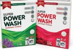 Power Wash Detergent Powder T40022