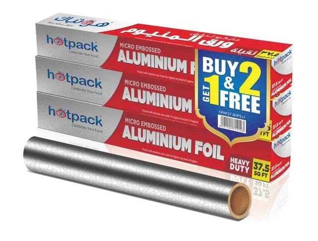Hotpack Hot Pack Aluminum Foil 37.5Sqft - 3's