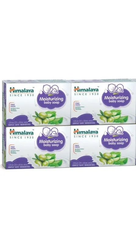 Himalaya صابون أطفال مرطب بالألوفيرا