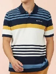 Four Squares Men's Polo Shirt Half Sleeve