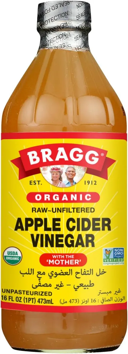 Bragg خل عصير تفاح عضوي