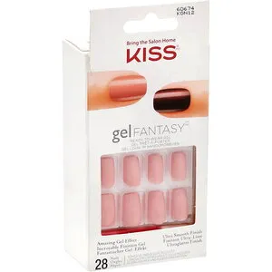 Kiss أظافر جل Gel Fantasy قصيرة
