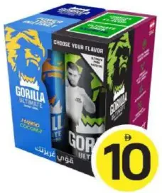 Gorilla Energy Drink Assorted