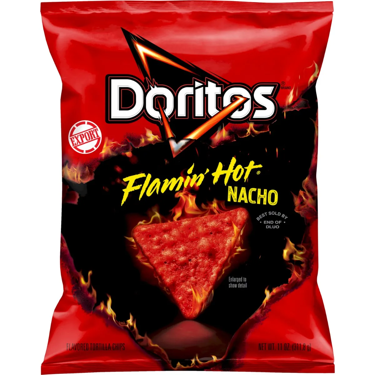 Fritolays رقائق التورتيلا فلامين هوت