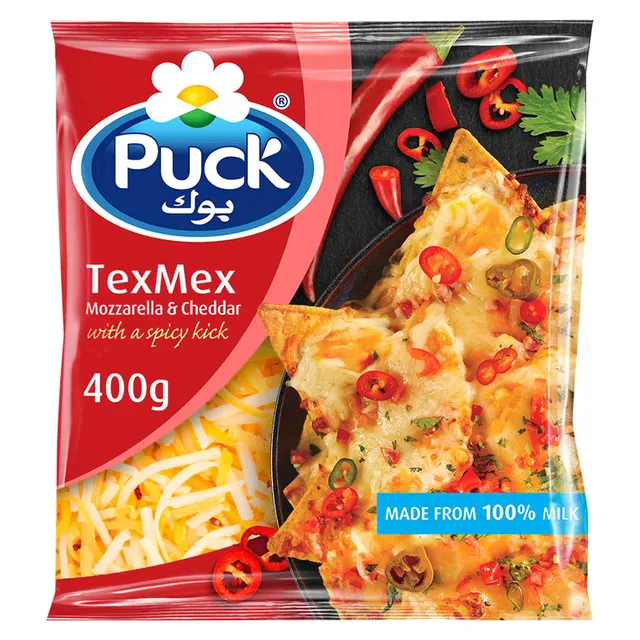 Puck TexMex Mozzarella Cheddar Cheese