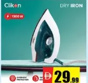 Clikon مكواة جافة أولسنمارك