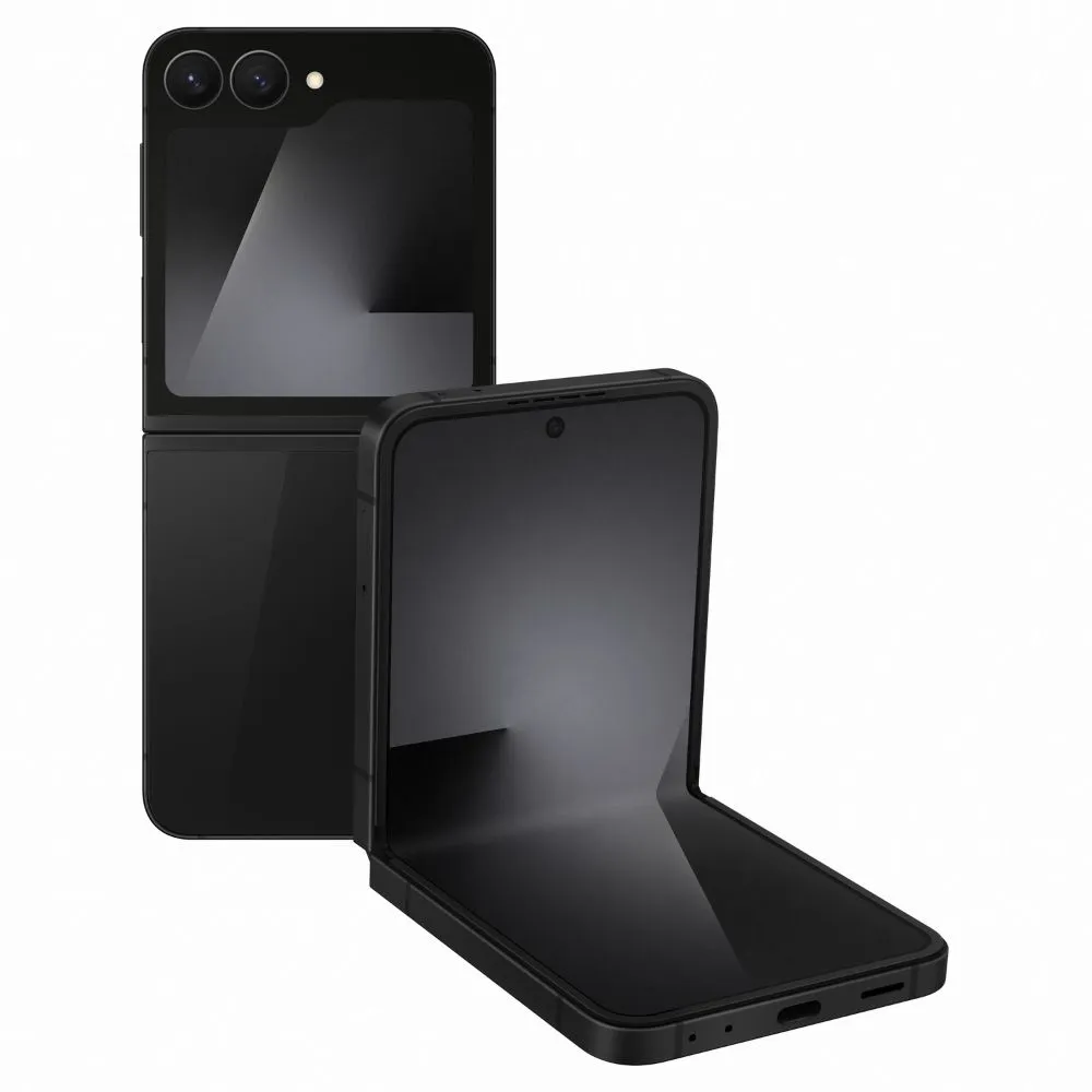 Samsung Galaxy Z Flip7 FE | ذاكرة 8GB RAM | تخزين 256GB ROM | شاشة قابلة للطي 6.7" | كاميرا خلفية مزدوجة 50MP + 12MP | كاميرا أمامية 10MP | بطارية 4000mAh | Exynos 2400 | شريحة فعلية + eSIM | أسود Black | إصدار Version | SMF761BZKEMEAW-PR5