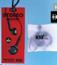 Kin Shock Earphone K816/K815