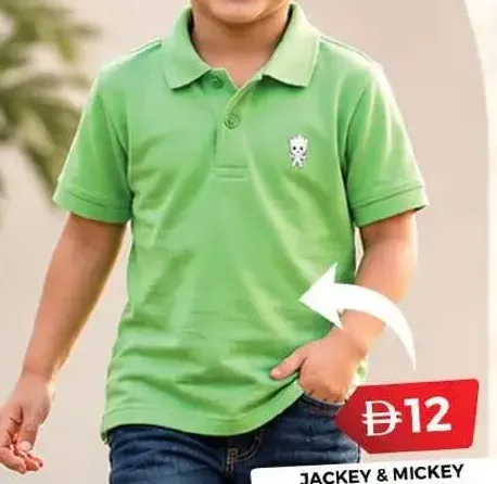 Jackey & Mickey Boys T Shirt Polo