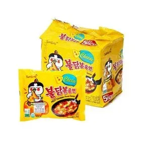 Samyang نودلز الدجاج المقلي الحار بالجبن
