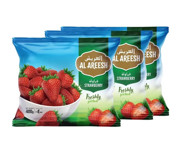 Al Areesh Frozen Strawberry/Green Peas/Mix Vegetable