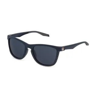 Fila نظارة شمسية رجالية مربعة، 55 mm، أزرق، SFI895-06QS-55