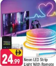 Neon LED Strip Light With Remote