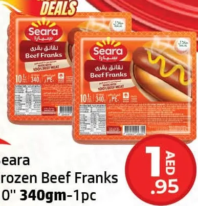Seara Frozen Beef Franks 10"