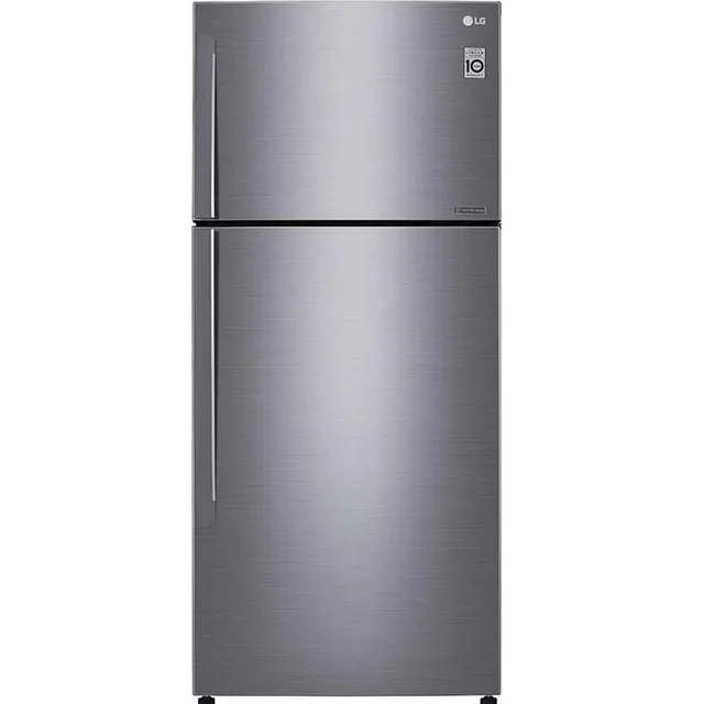 LG LTC752HFCM Top Mount Freezer Refrigerator, Dark Graphite, 2 Doors, Smart Inverter