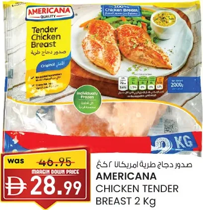 Americana Chicken Tender Breast Original
