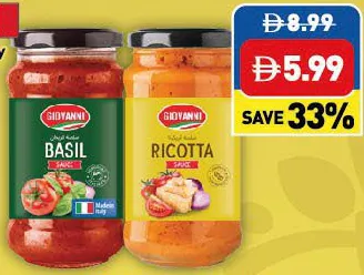 Giovanni Basil/ Ricotta Sauce