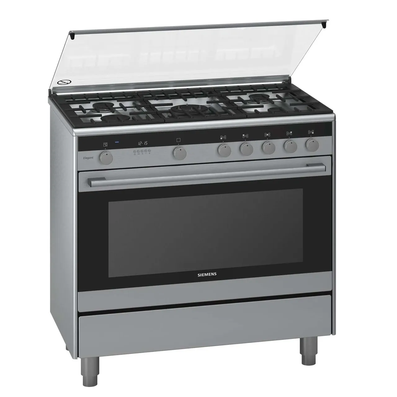 Siemens فرن طبخ HQ738357M مقاس 90x60 بـ 5 شعلات