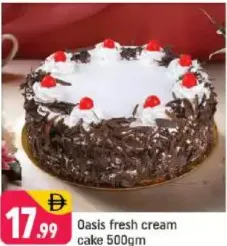 Oasis Fresh Cream Cake