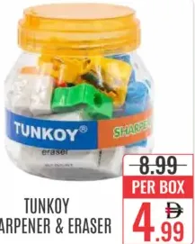 Tunkoy Sharpener & Eraser