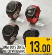 Bami Boy's Digital Watch Wr30M